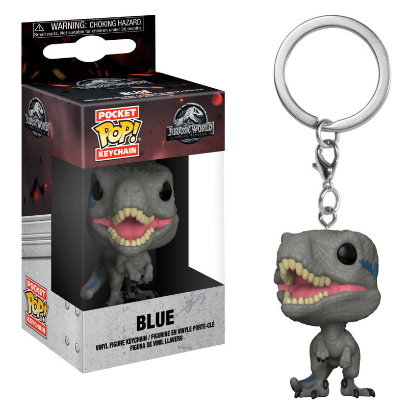 Llavero Pocket POP Jurassic World Blue de FUNKO - Frikibase.com