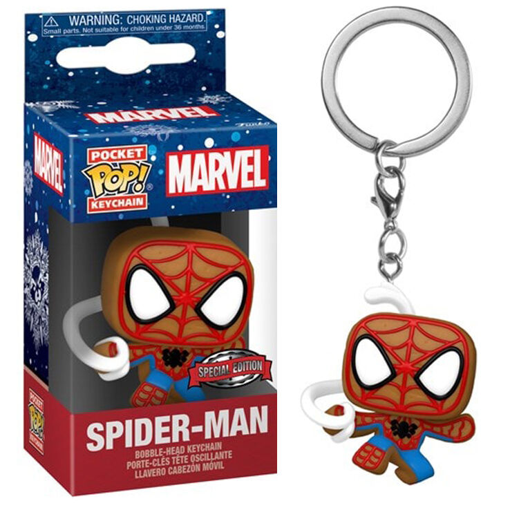 Llavero Pocket POP Marvel Spiderman Exclusive de FUNKO - Frikibase.com