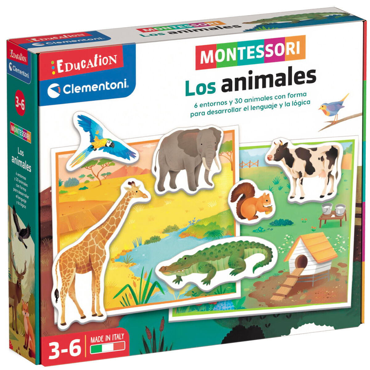 Los Animales Montessori de CLEMENTONI - Frikibase.com