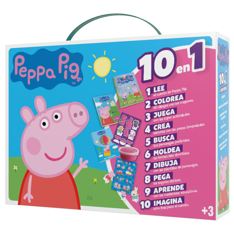 Maletin 10 en 1 Peppa Pig
