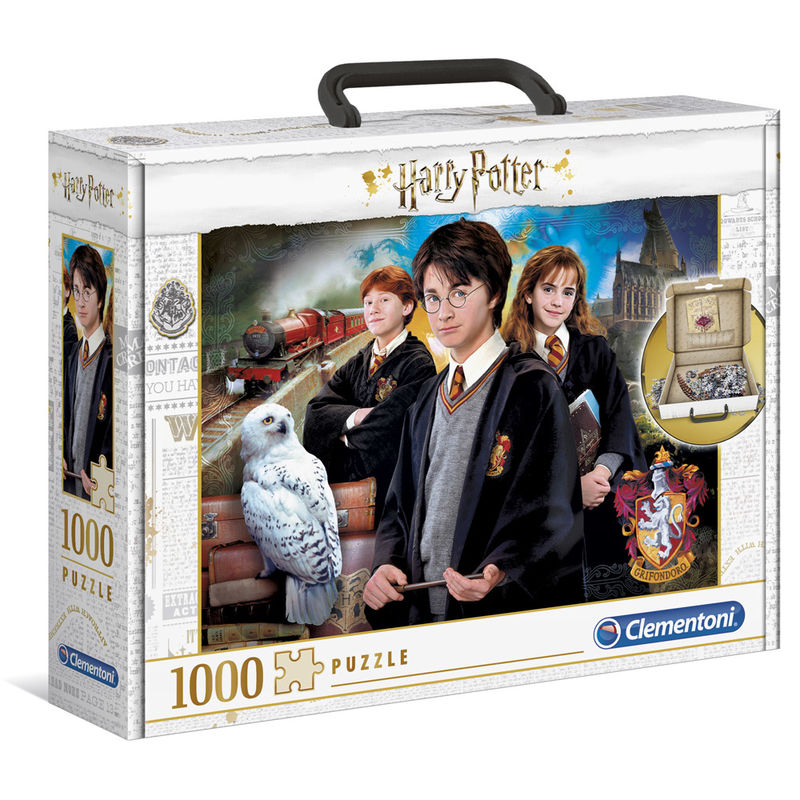 Maletin puzzle Harry Potter 1000pz de CLEMENTONI - Frikibase.com