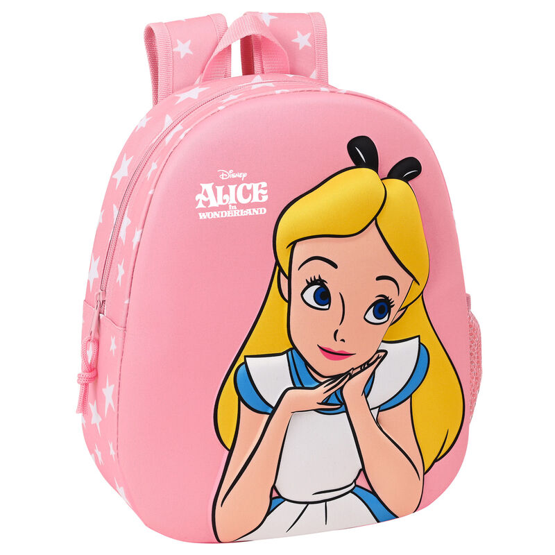 Mochila 3D Alicia en el Pais de las Maravillas Disney 32cm de SAFTA - Frikibase.com