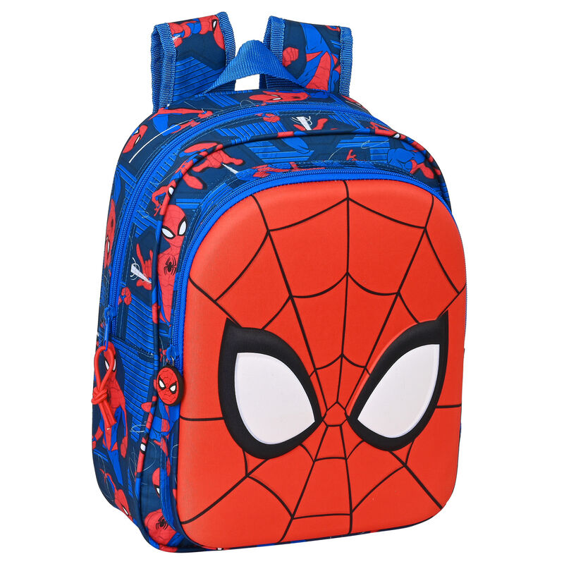 Mochila Great Power Spiderman Marvel adaptable 33cm de SAFTA - Frikibase.com