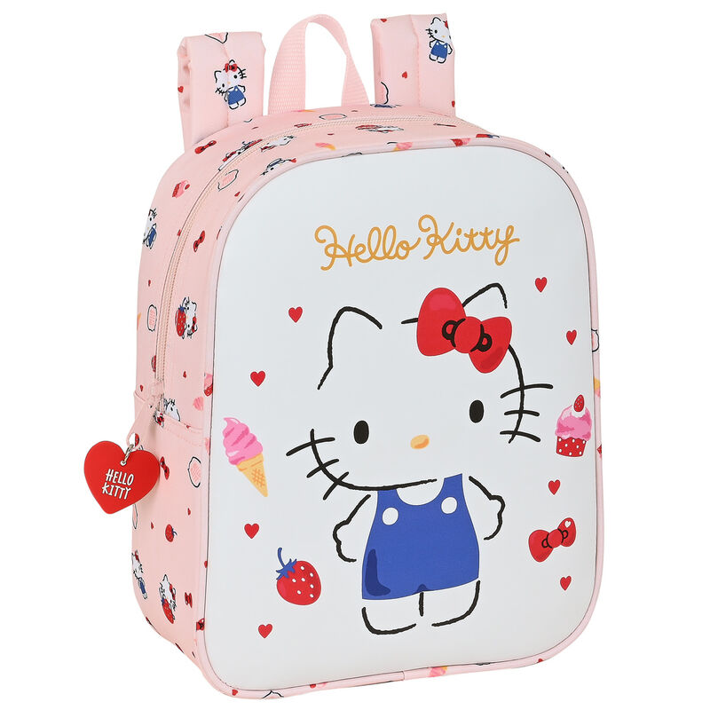 Mochila Happiness Girl Hello Kitty adaptable 27cm de SAFTA - Frikibase.com