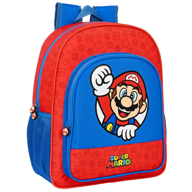 Mochila Super Mario Bros adaptable 38cm de SAFTA - Frikibase.com