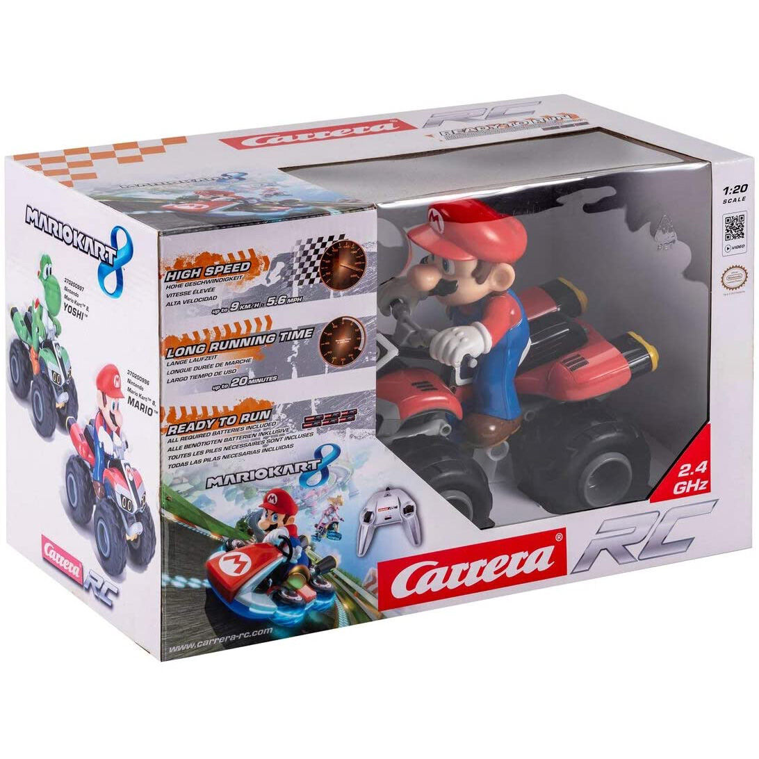 Moto Quad Mario radio control Mario Kart de CARRERA - Frikibase.com