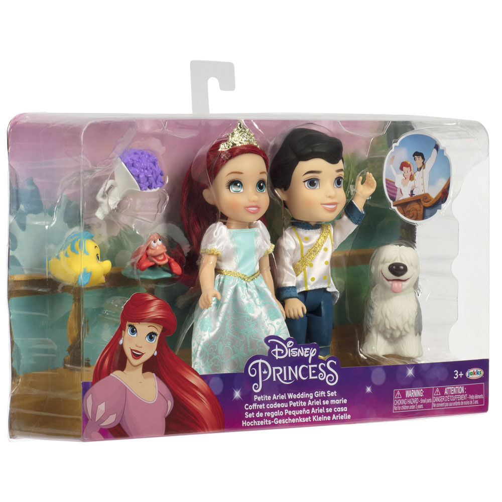 Muñeca Ariel + Eric La Sirenita Disney 15cm de JAKKS PACIFIC - Frikibase.com