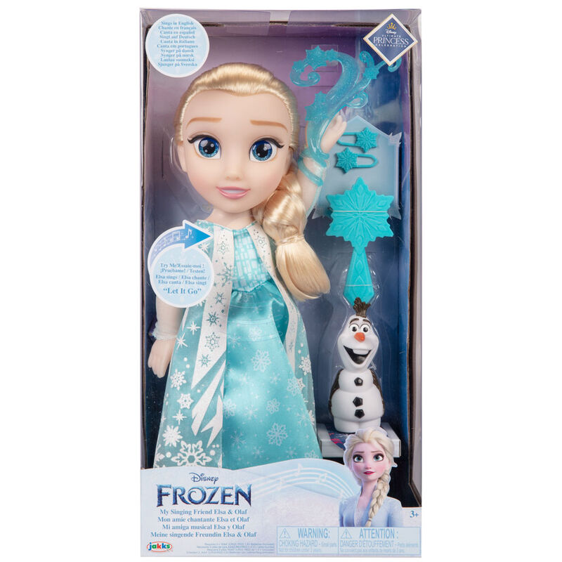 Muñeca Elsa Frozen 2 Disney 38cm musical de JAKKS PACIFIC - Frikibase.com