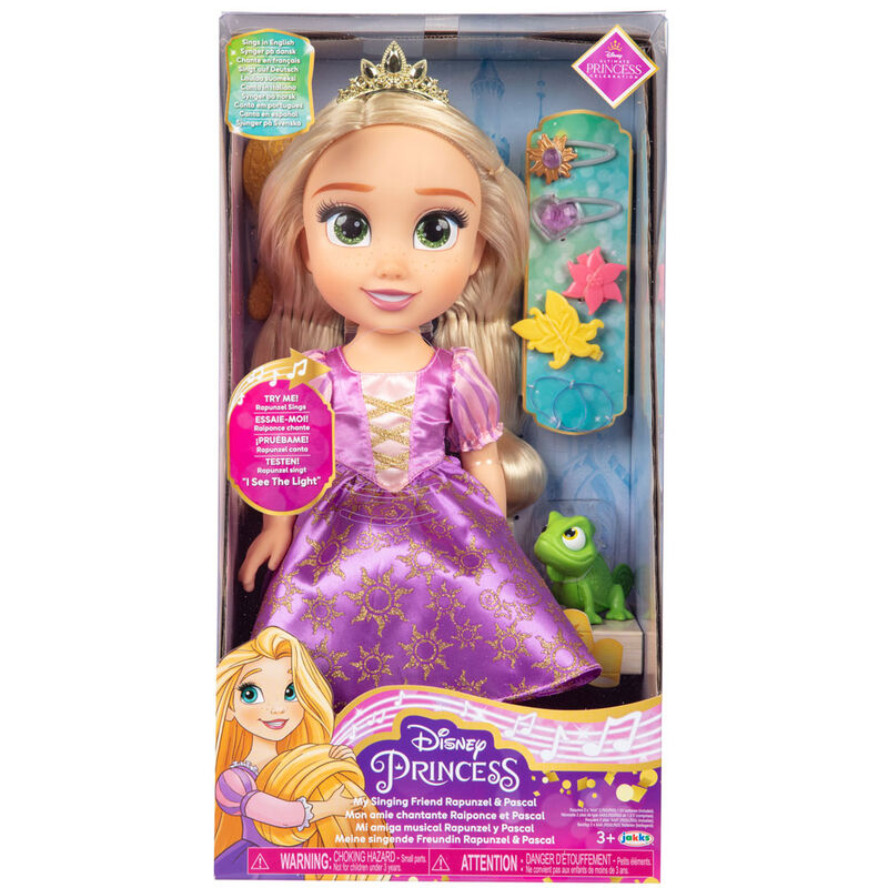 Muñeca Rapunzel Enredados Disney 38cm musical de JAKKS PACIFIC - Frikibase.com