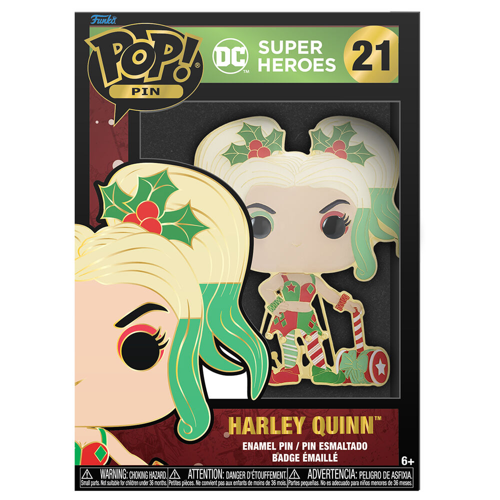 POP Pin DC Comics Harley Quinn 10cm de FUNKO - Frikibase.com