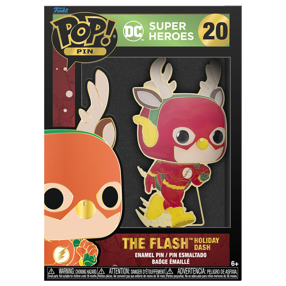 POP Pin DC Comics Holiday The Flash 10cm