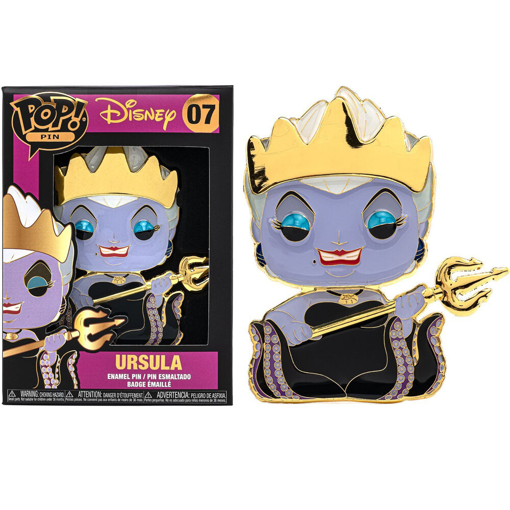 POP Pin Disney La Sirenita Ursula 10cm de FUNKO - Frikibase.com