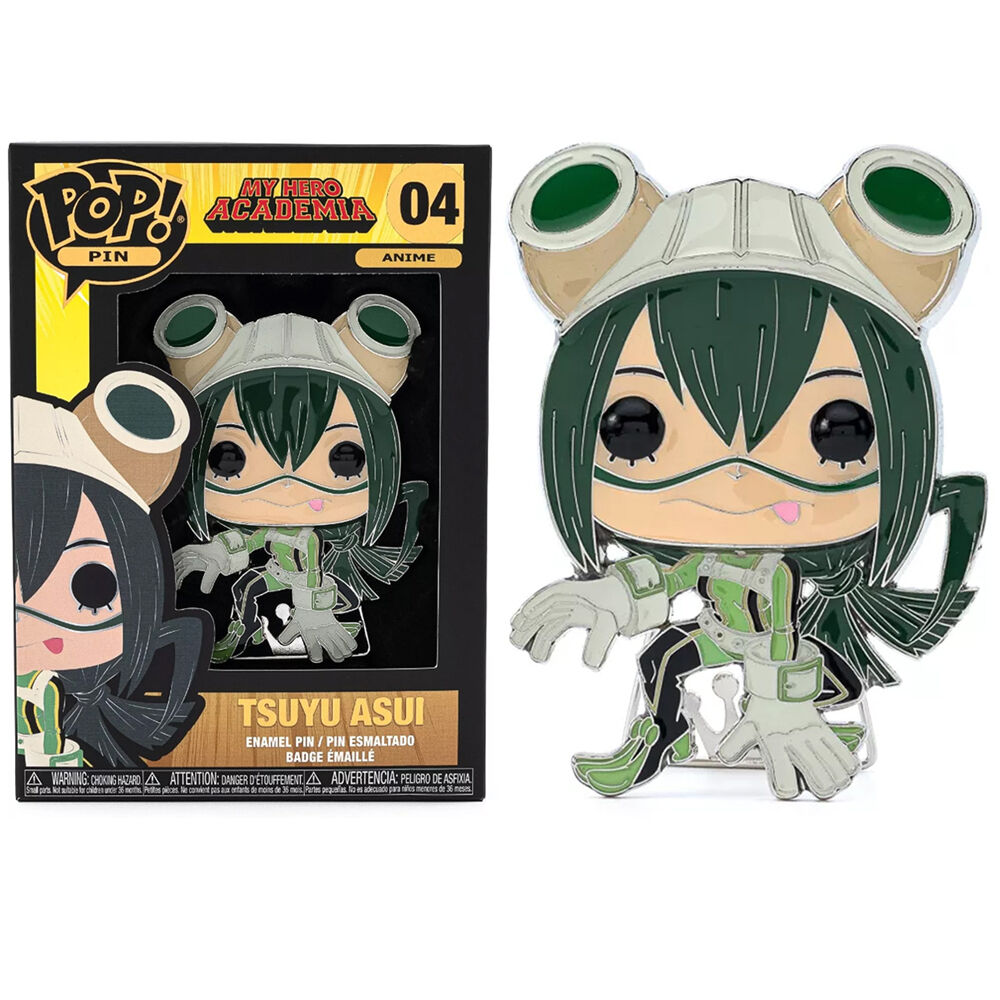 POP Pin My Hero Academia Tsuyu Asui 10cm de FUNKO - Frikibase.com