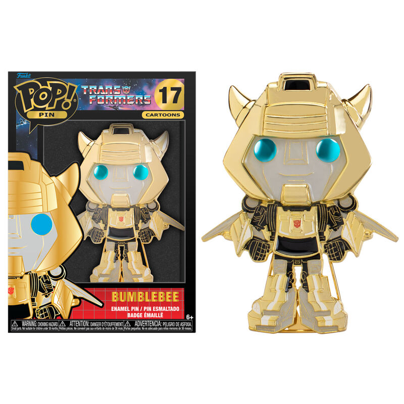 POP Pin Transformers Bumblebee 10cm de FUNKO - Frikibase.com