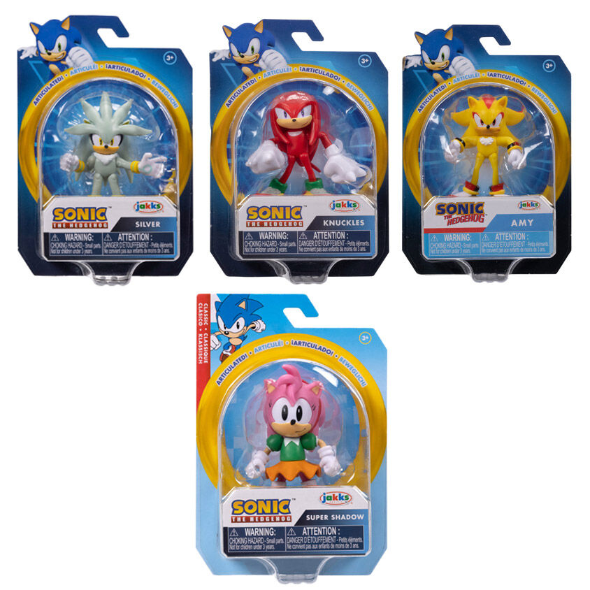 Pack 11 Figuras Sonic the Hedgehog Wave 7 6cm surtido de JAKKS PACIFIC - Frikibase.com