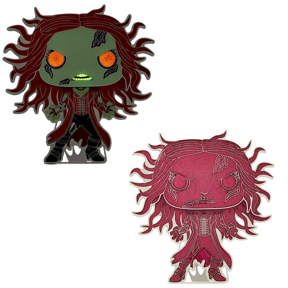 Pack 12 POP Pin Marvel What If Zombie Scarlet Witch 10cm 11 + 1 Chase de FUNKO - Frikibase.com