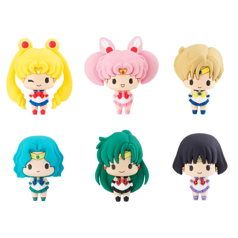 Pack 6 Figuras Chokorin Mascot Sailor Moon Vol.2 5cm de MEGAHOUSE - Frikibase.com