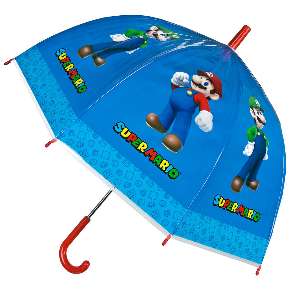 Paraguas manual Super Mario Bros 45cm de NINTENDO - Frikibase.com