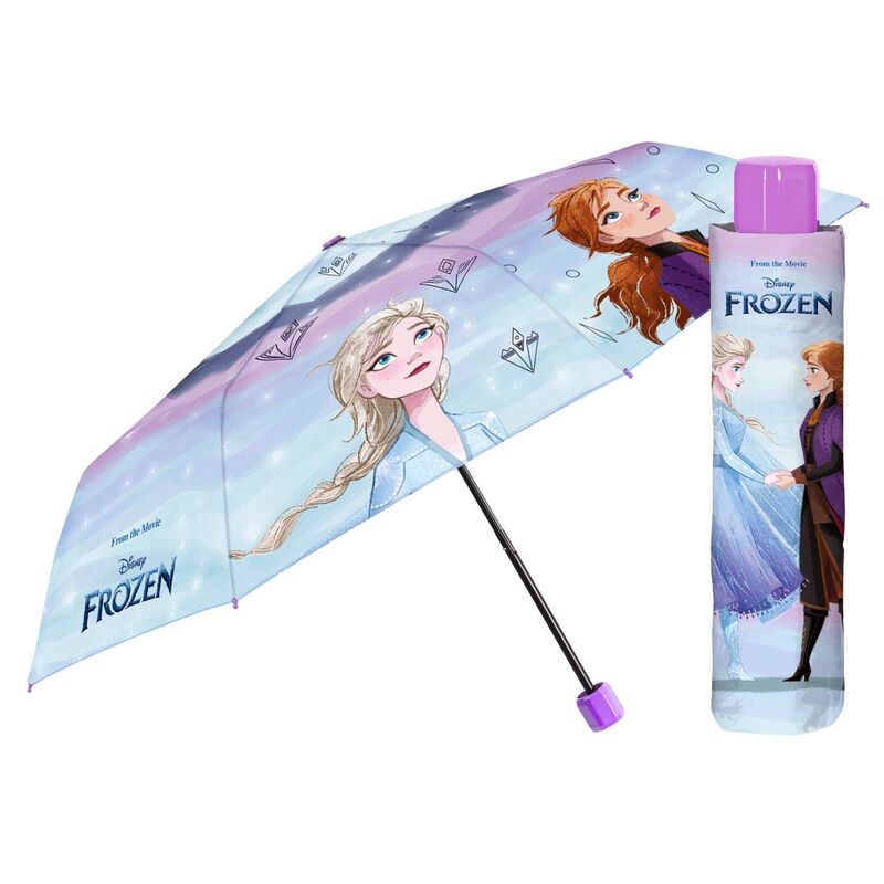 Paraguas plegable manual Frozen 2 Disney 50cm