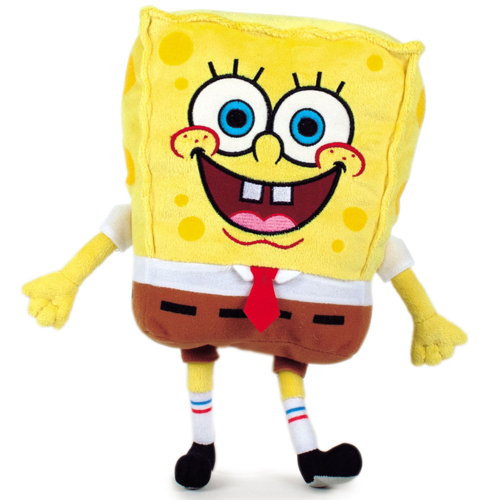 Peluche Bob Esponja soft 28cm de PLAY BY PLAY - Frikibase.com