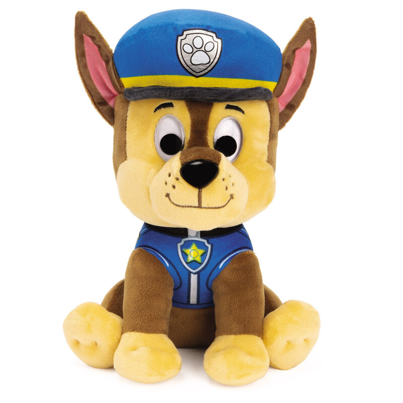 Peluche Chase Patrulla Canina Paw Patrol 23cm de SPIN MASTER - Frikibase.com