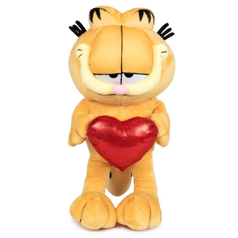 Peluche Garfield Corazon soft 20cm de NICKELODEON - Frikibase.com