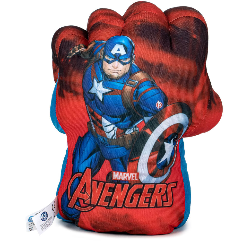 Peluche Guantelete Capitan America Vengadores Avengers Marvel 27cm de MARVEL - Frikibase.com