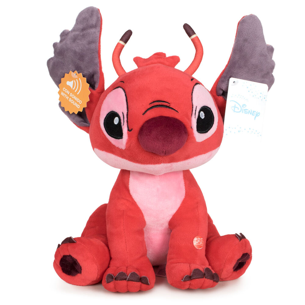 Peluche Leroy Stitch Disney soft sonido 30cm de DISNEY - Frikibase.com