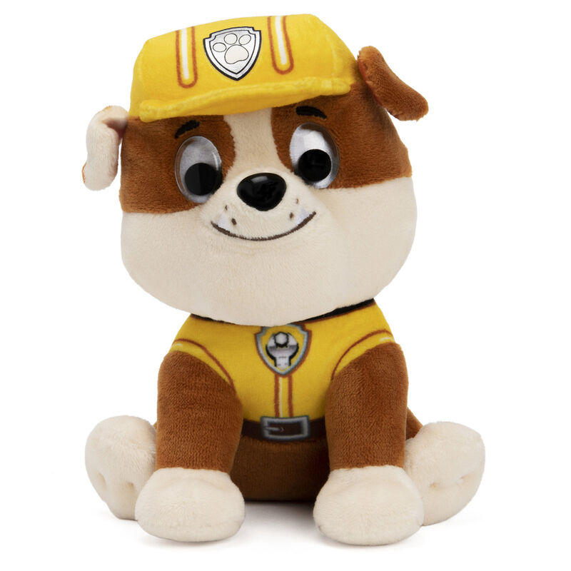 Peluche Rubble Patrulla Canina Paw Patrol 15cm de SPIN MASTER - Frikibase.com