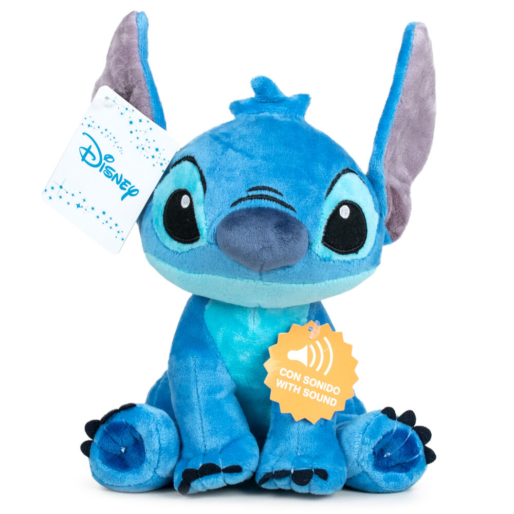 Peluche Stitch Disney soft sonido 30cm de DISNEY - Frikibase.com