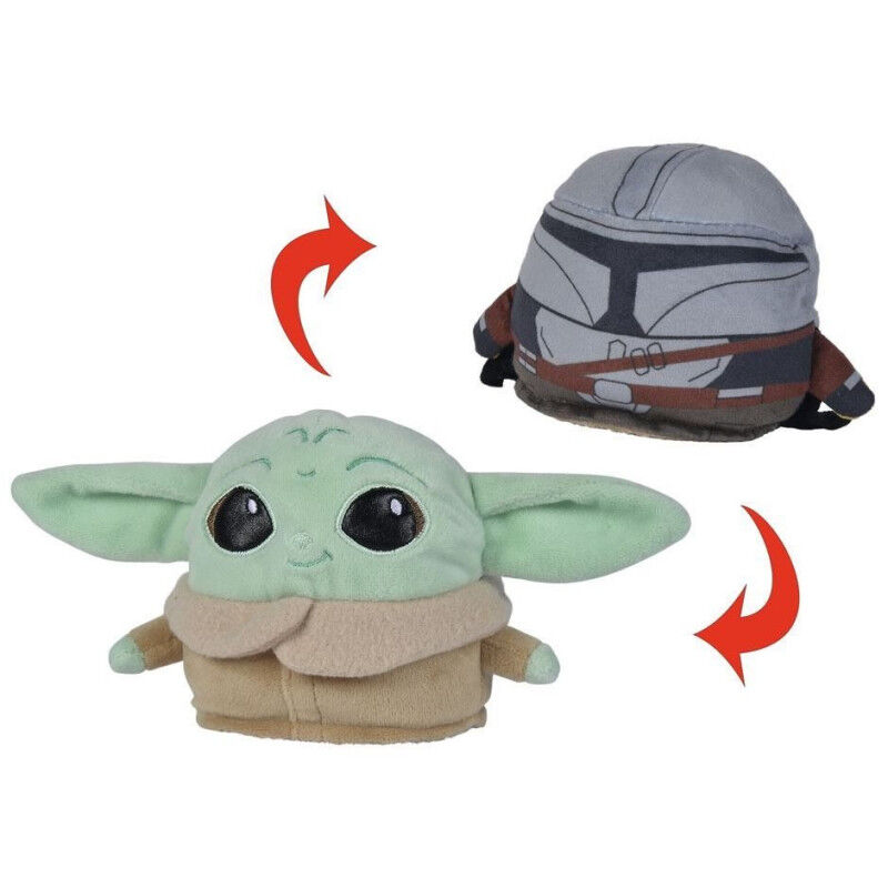 Peluche reversible Grogu Mandaloriano Star Wars 10cm de DISNEY - Frikibase.com