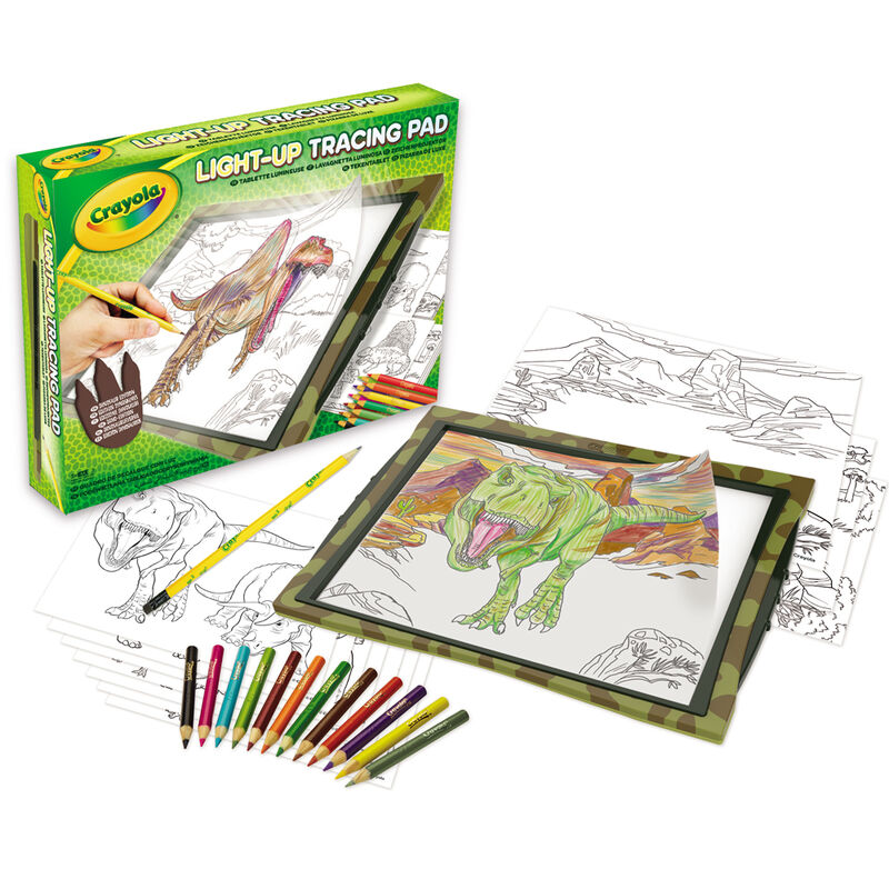 Pizarra Luminosa maxi Dinosaurios Crayola de CRAYOLA - Frikibase.com