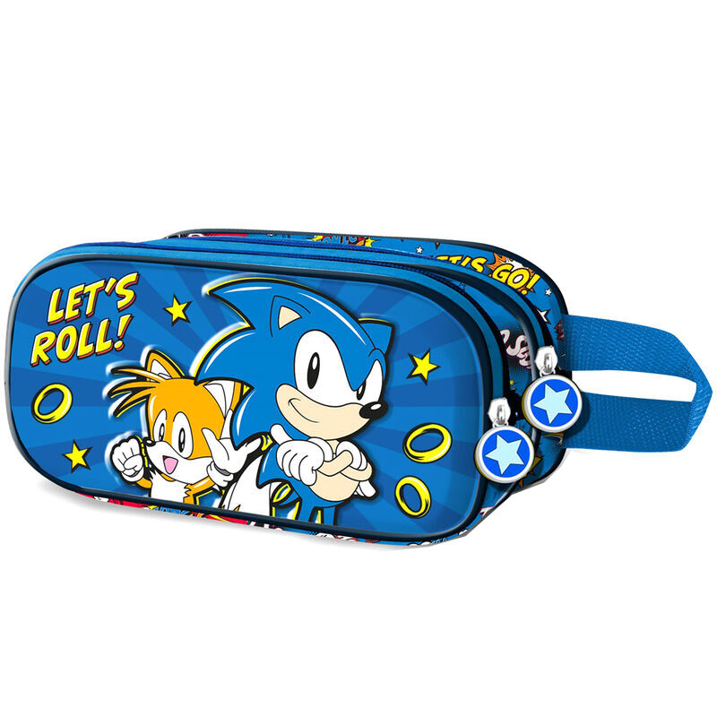 Portatodo 3D Lets Roll Sonic The Hedgehog doble de KARACTERMANIA - Frikibase.com