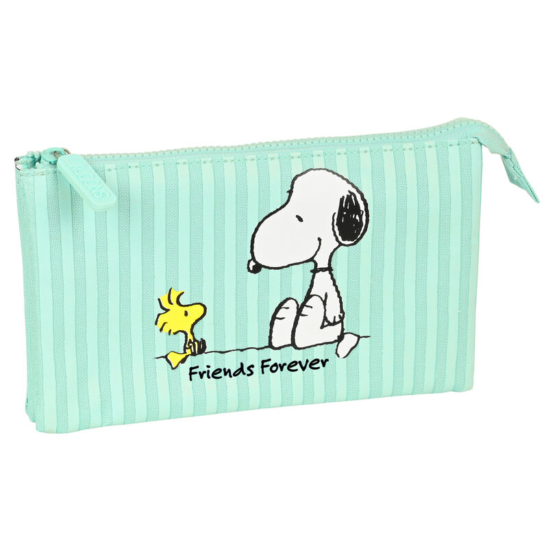 Portatodo Friends Forever Snoopy triple de SAFTA - Frikibase.com