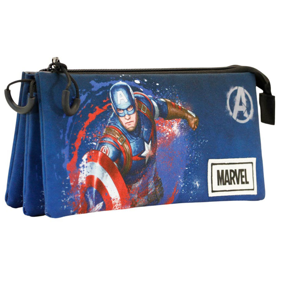 Portatodo Full Capitan America Marvel triple de KARACTERMANIA - Frikibase.com