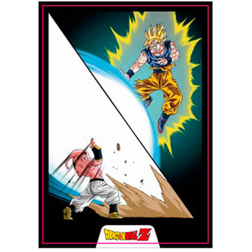 Poster vidrio Goku & Majin Boo Dragon Ball Z