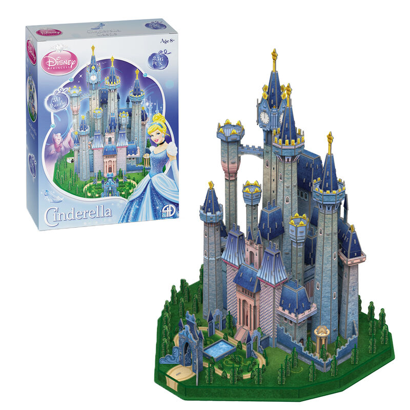 Puzzle 3D Castillo de Cenicienta Disney 356pzs