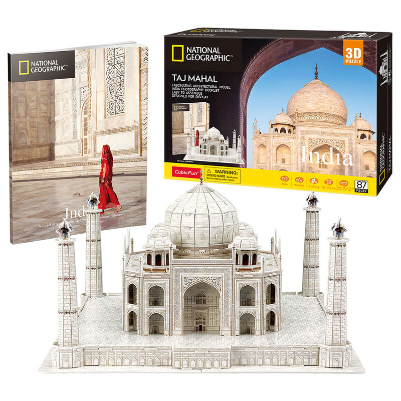 Puzzle 3D Taj Mahal National Geographic