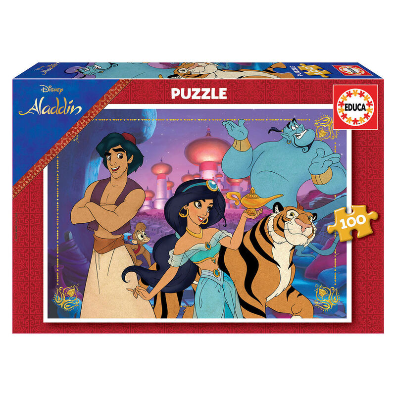 Puzzle Aladdin Disney 100pzs de EDUCA BORRAS - Frikibase.com