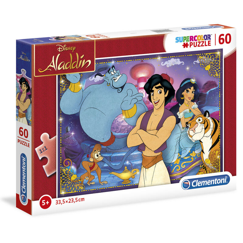 Puzzle Aladdin Disney 60pzs de CLEMENTONI - Frikibase.com