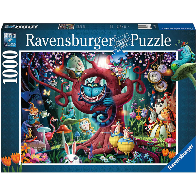 Puzzle Alicia en el Pais de las Maravillas Disney 1000pzs de RAVENSBURGER - Frikibase.com