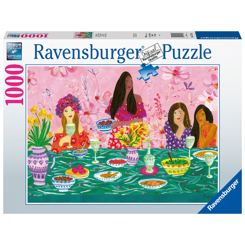 Puzzle Almuerzo de mujeres 1000pzs de RAVENSBURGER - Frikibase.com