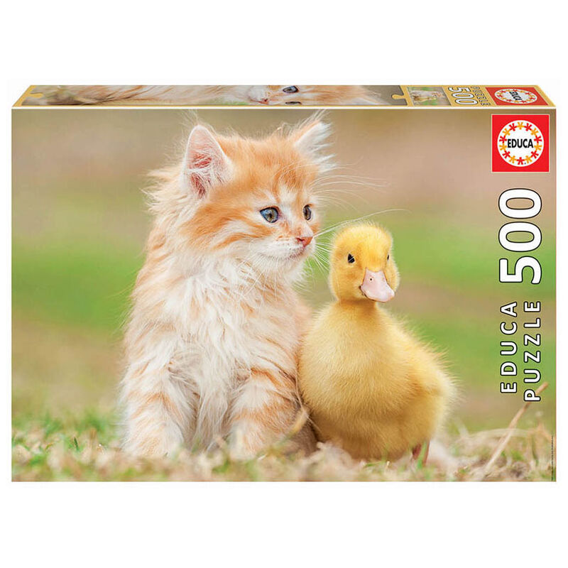 Puzzle Amigos Adorables 500pzs de EDUCA BORRAS - Frikibase.com