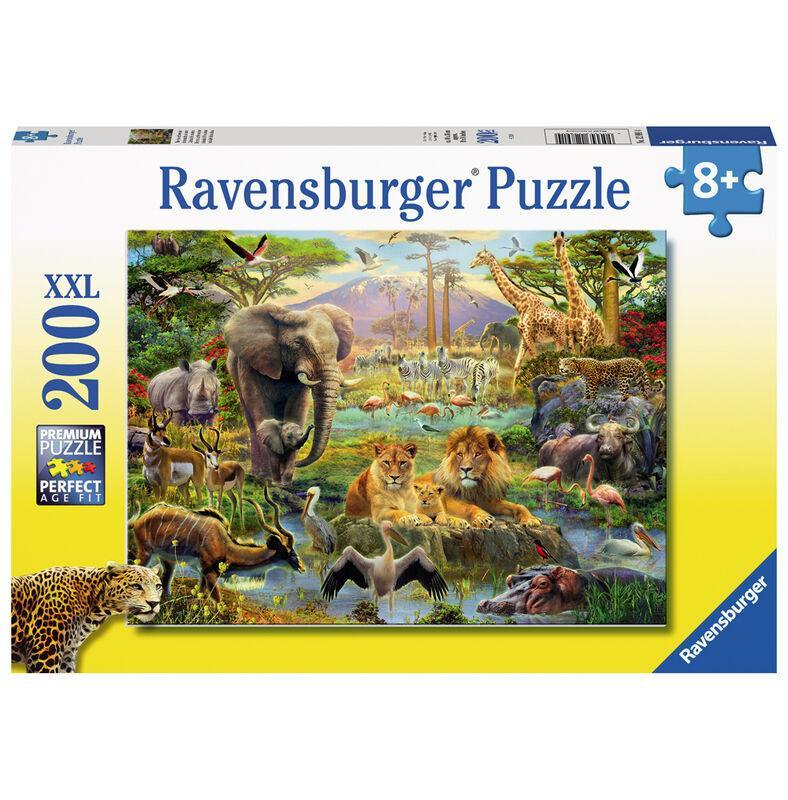 Puzzle Animales de la sabana XXL 200pzs de RAVENSBURGER - Frikibase.com