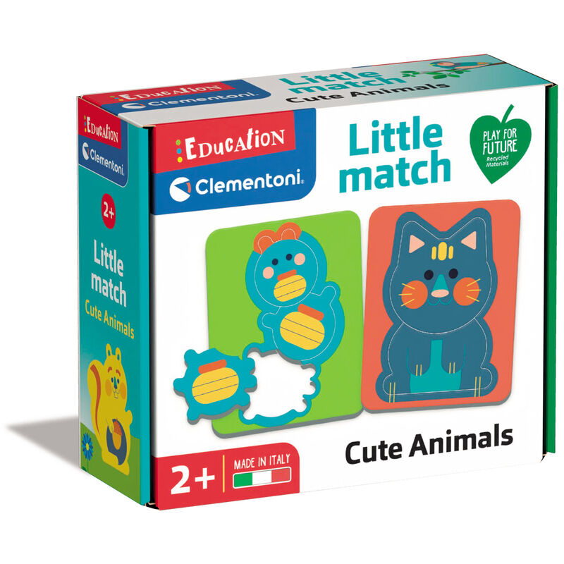 Puzzle Animales pequeños Little Match de CLEMENTONI - Frikibase.com