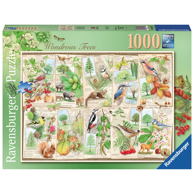 Puzzle Arboles maravillosos 1000pzs de RAVENSBURGER - Frikibase.com