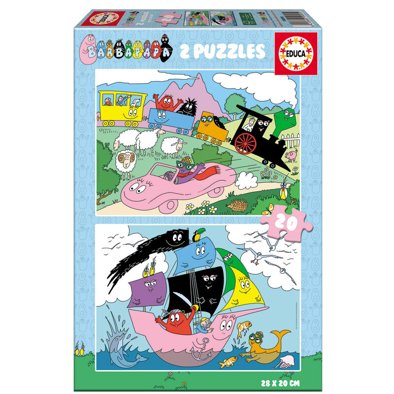 Puzzle Barbapapa 2x20pzs de EDUCA BORRAS - Frikibase.com