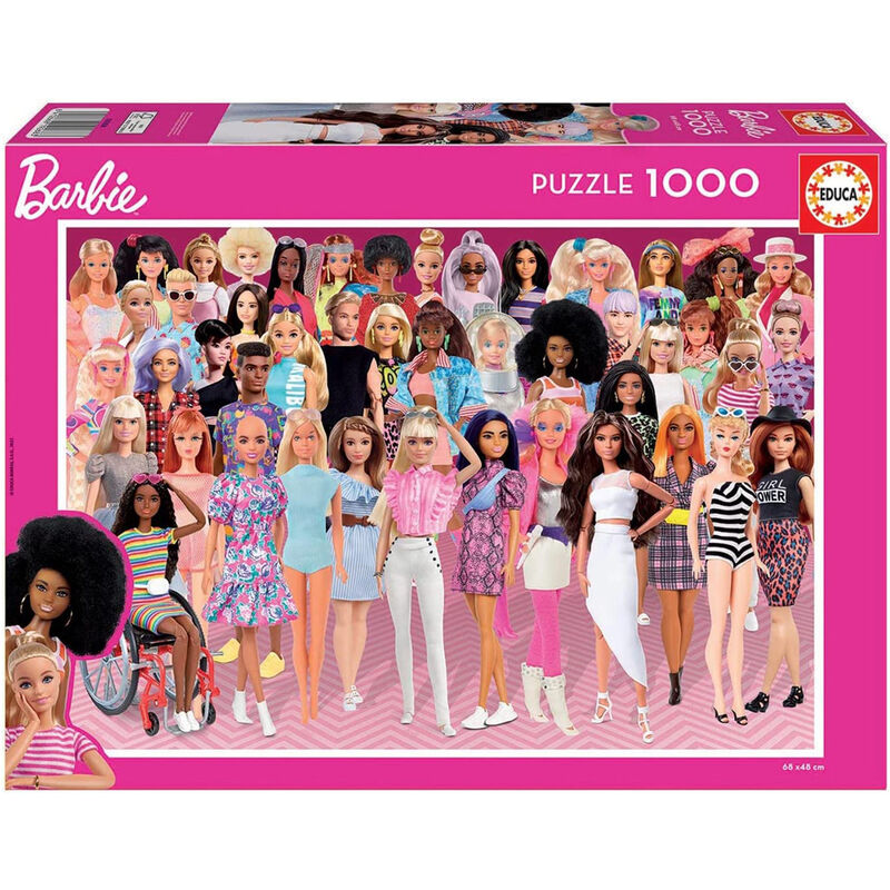 Puzzle Barbie 1000pzs de EDUCA BORRAS - Frikibase.com