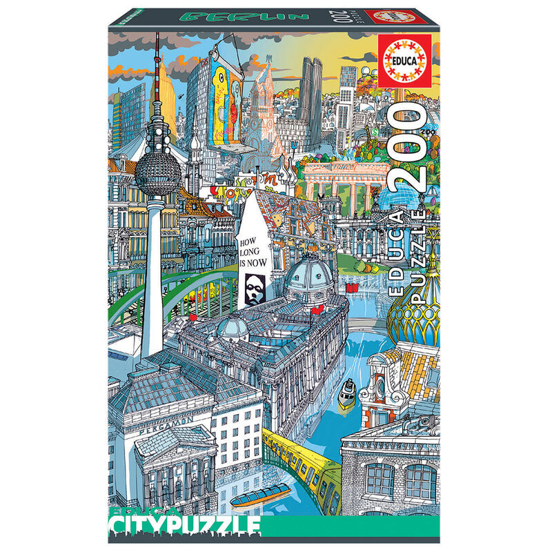 Puzzle Berlin Citypuzzle 200pzs de EDUCA BORRAS - Frikibase.com