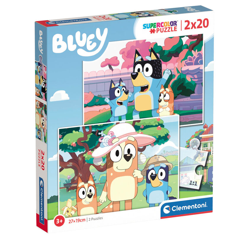 Puzzle Bluey 2x20pzs de CLEMENTONI - Frikibase.com